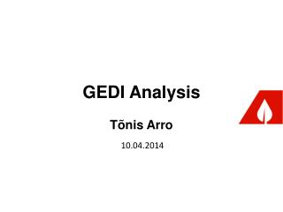 GEDI Analysis Tõnis Arro