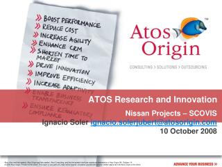 ATOS Research and Innovation