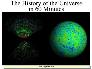 The History of the Universe in 60 Minutes