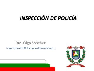INSPECCIÓN DE POLICÍA