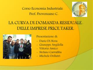 Corso Economia Industriale