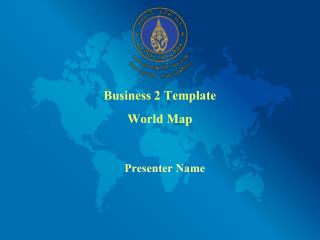 Business 2 Template World Map