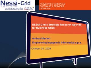 NESSI-Grid’s Strategic Research Agenda for Business Grids