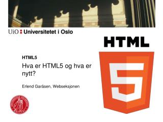 HTML5