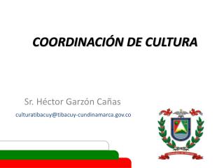 COORDINACIÓN DE CULTURA