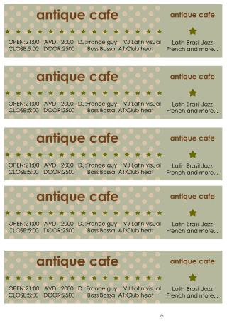 antique cafe