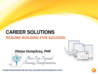 Career solutions