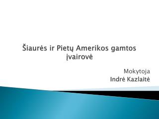 Šiaurės ir Pietų Amerikos gamtos įvairovė