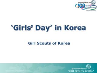 ‘Girls ’ Day’ in Korea