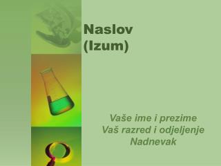 Naslov (Izum)