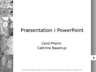 Præsentation i PowerPoint