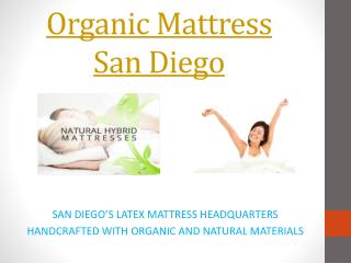 Organic Mattress San Diego