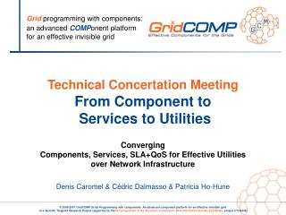 Proposed Framework for Technical Concertation