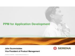 PPM for Application Development