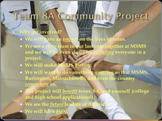 Team 8A Community Project