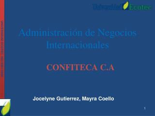 Administración de Negocios Internacionales