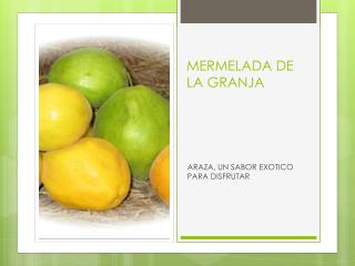 MERMELADA DE LA GRANJA