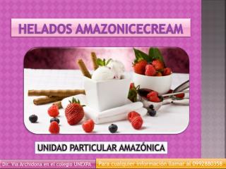 HELADOS AMAZONICECREAM