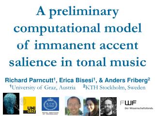 A preliminary computational model of immanent accent salience in tonal music