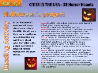 CITIES IN THE USA - 13 Horror Haunts