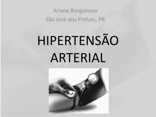 HIPERTENSÃO ARTERIAL