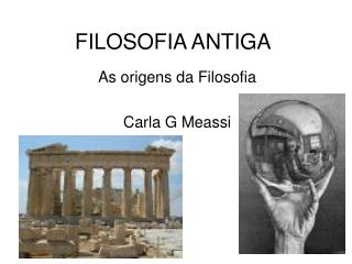 FILOSOFIA ANTIGA