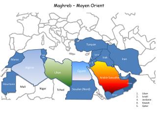 Liban Israël Jordanie Koweït Qatar