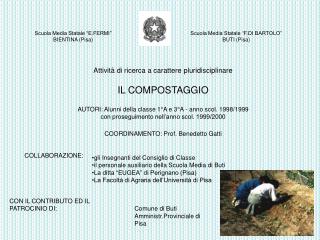 Attività di ricerca a carattere pluridisciplinare IL COMPOSTAGGIO