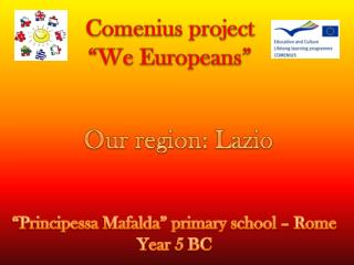 Comenius project “We Europeans ”