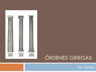 Órdenes griegas