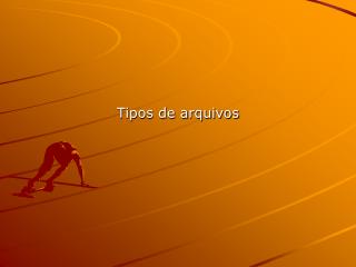 Tipos de arquivos