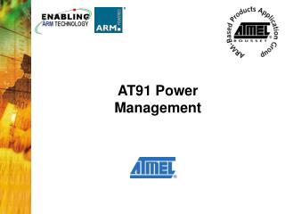 AT91 Power Management