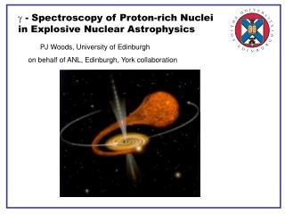 - Spectroscopy of Proton-rich Nuclei in Explosive Nuclear Astrophysics