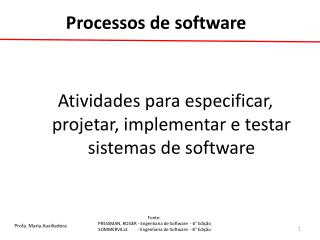 Processos de software