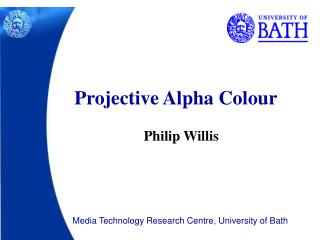 Projective Alpha Colour