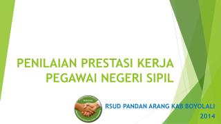 PENILAIAN PRESTASI KERJA PEGAWAI NEGERI SIPIL