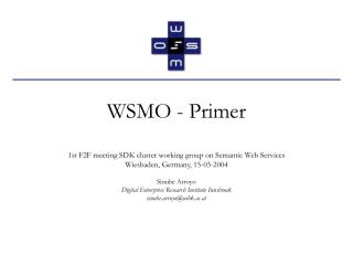WSMO - Primer