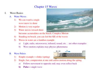 Chapter 15 Waves