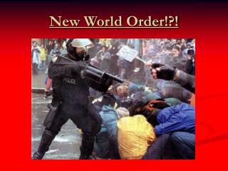 New World Order!?!