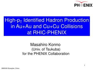 High-p T Identified Hadron Production in Au+Au and Cu+Cu Collisions at RHIC-PHENIX