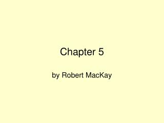 Chapter 5