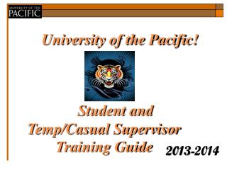 University of the Pacific!