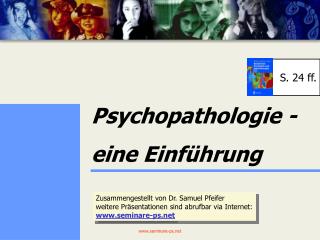 Psychopathologie - eine Einführung