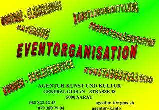 AGENTUR KUNST UND KULTUR GENERAL GUISAN – STRASSE 38 5000 AARAU