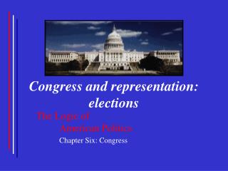 Congress and representation: elections