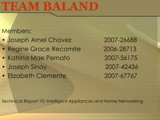 TEAM BALAND