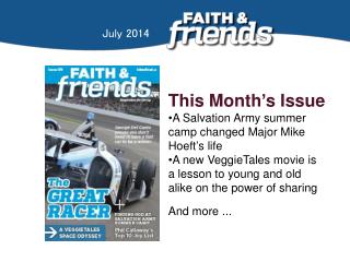 This Month ’ s Issue A Salvation Army summer camp changed Major Mike Hoeft ’ s life