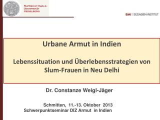 Urbane Armut in Indien