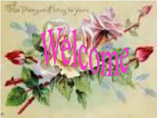 Welcome