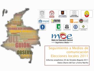 Seguimiento a Medios de comunicación Elecciones locales 2011